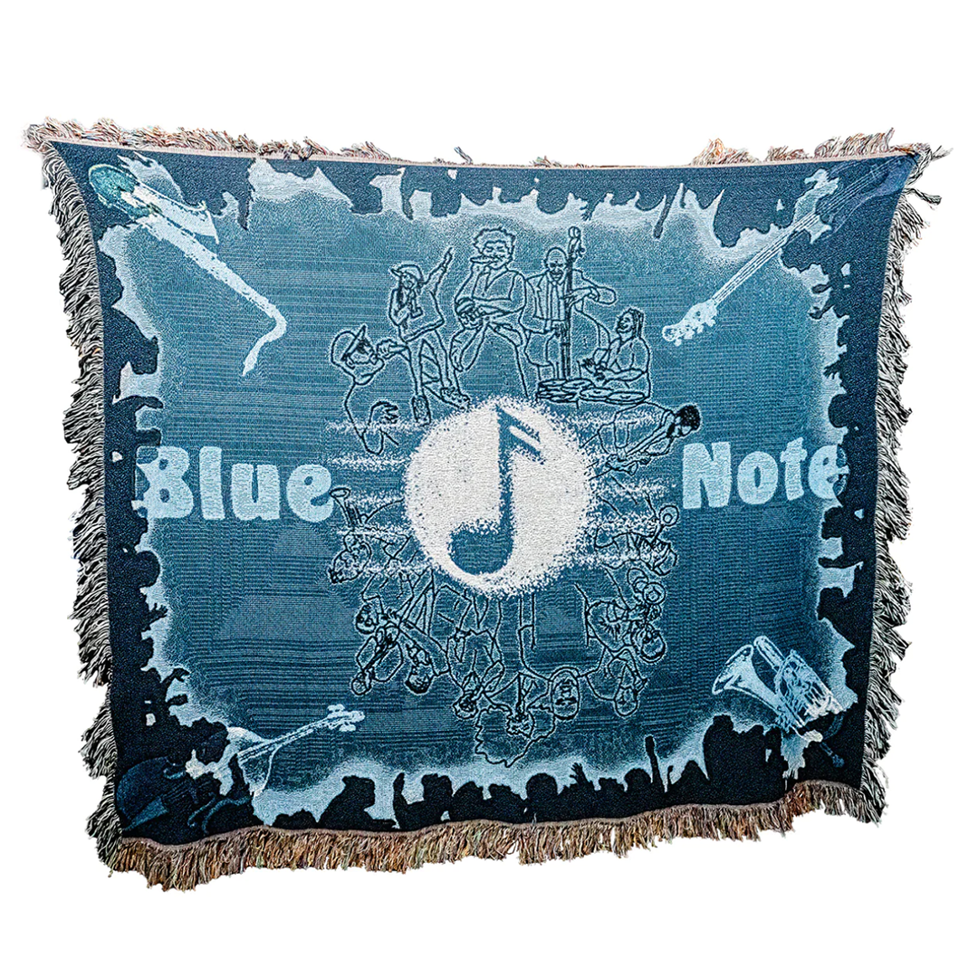 Blue Note Woven Blanket