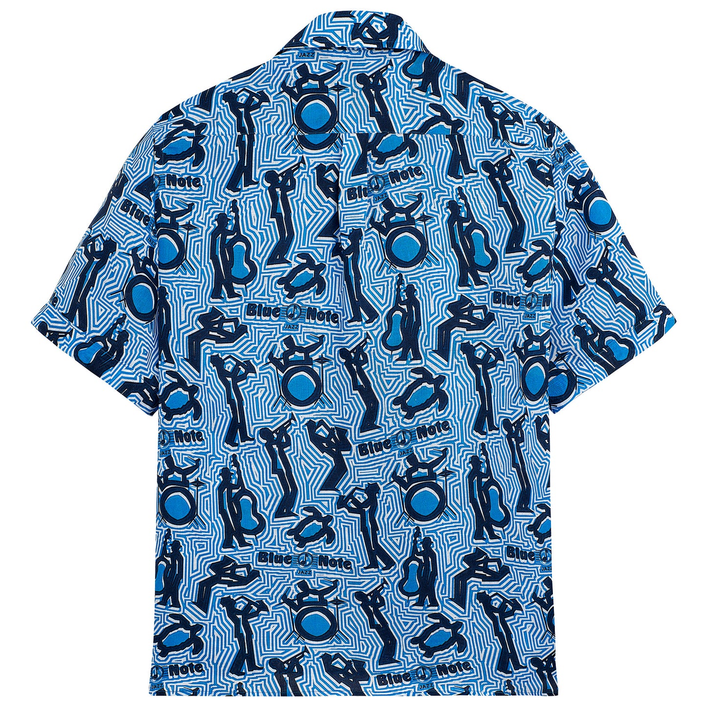Vilebrequin x Blue Note Printed Linen Charli Shirt