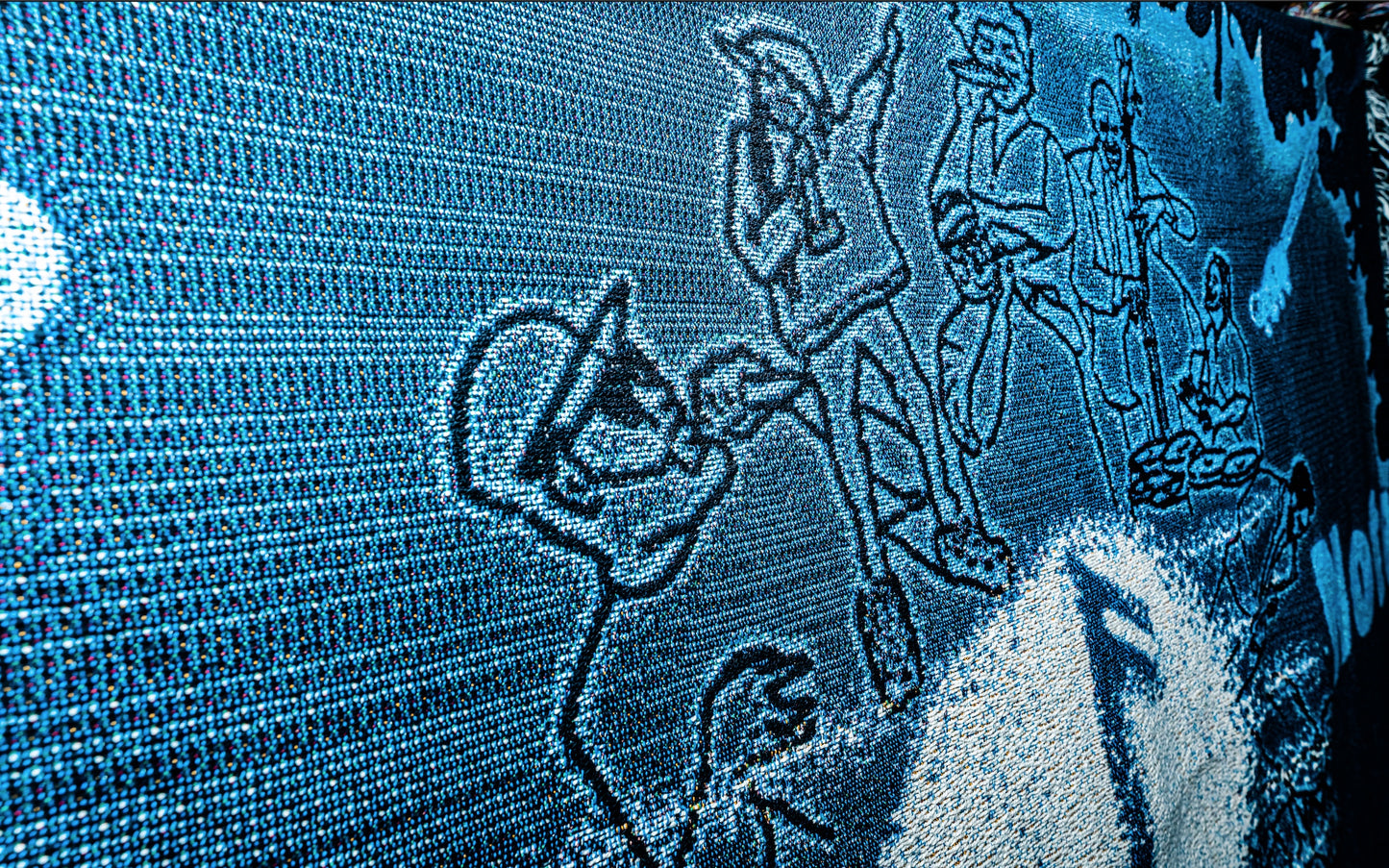 Blue Note Woven Blanket
