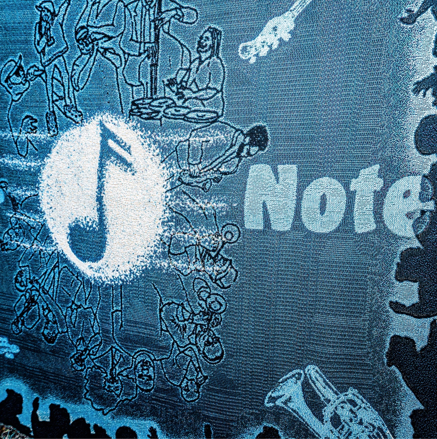 Blue Note Woven Blanket