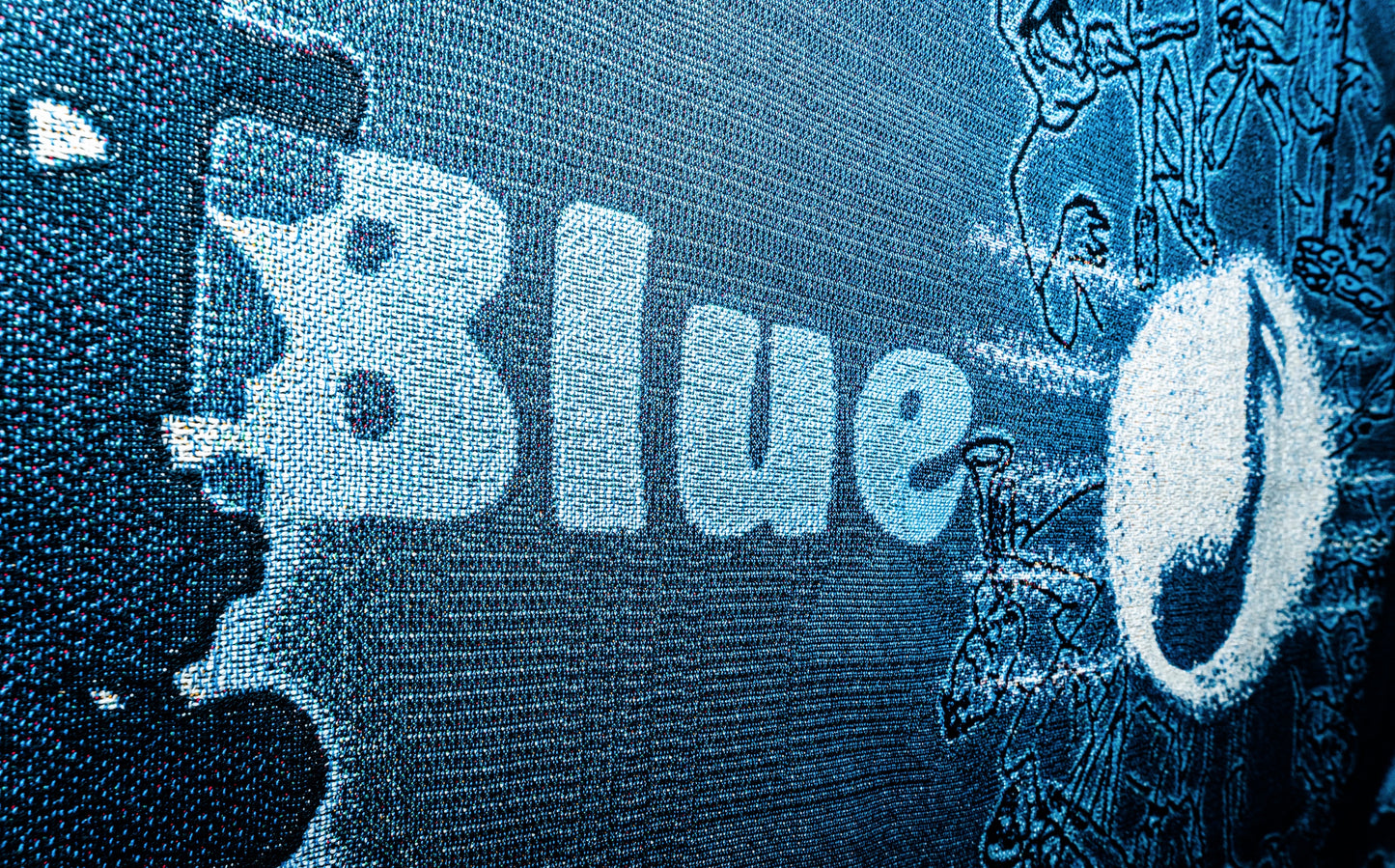 Blue Note Woven Blanket