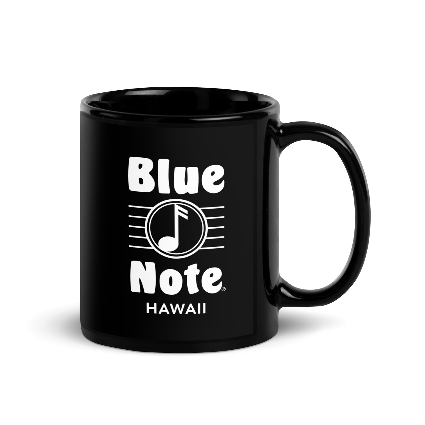 Blue Note Black Glossy Mug