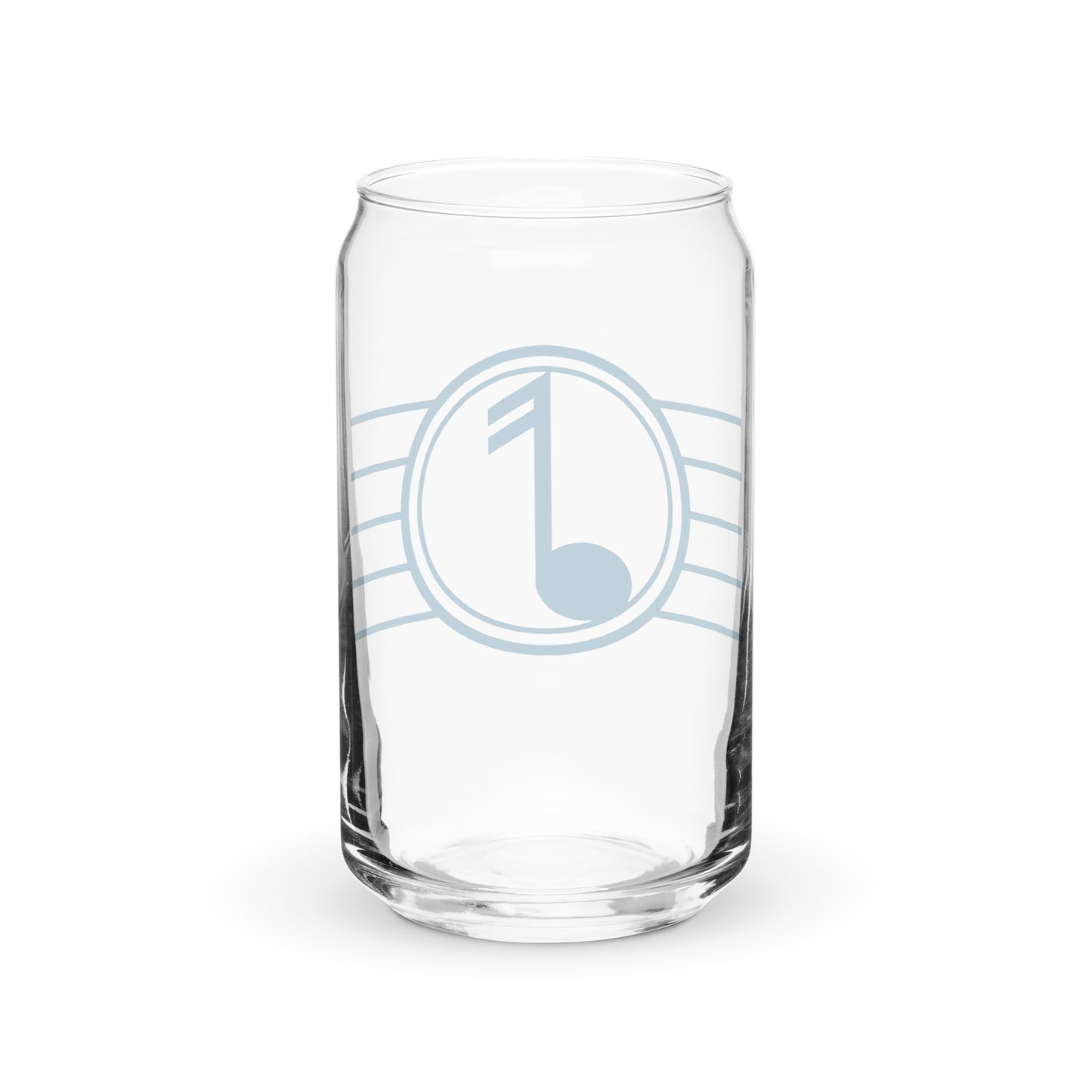 Blue Note Can-Shaped Glass