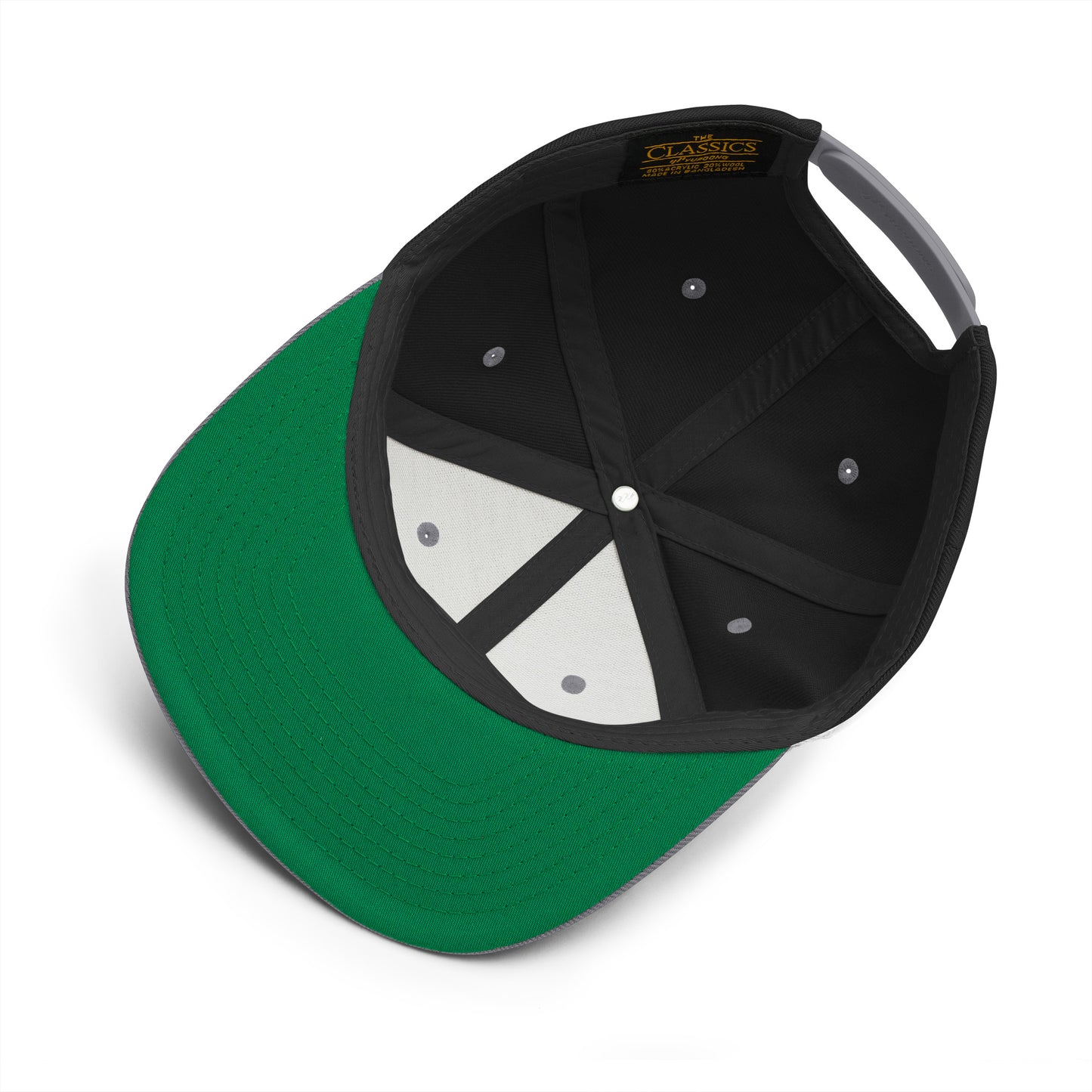 Blue Note Embroidered Snapback Hat