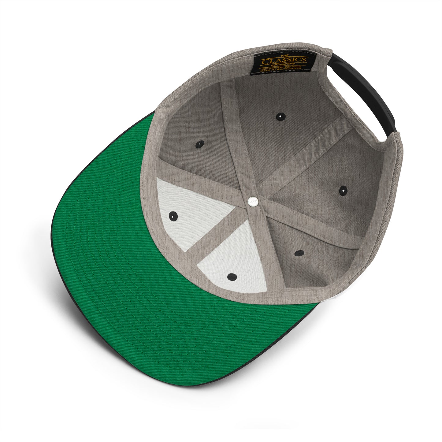 Blue Note Embroidered Snapback Hat