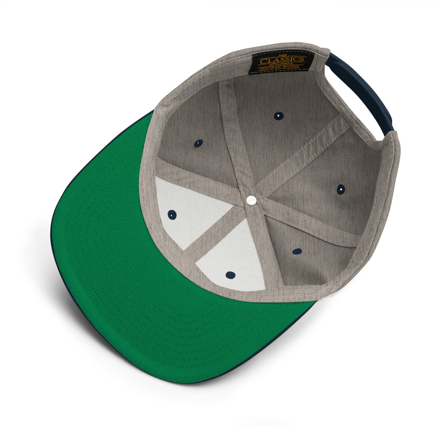 Blue Note Embroidered Snapback Hat
