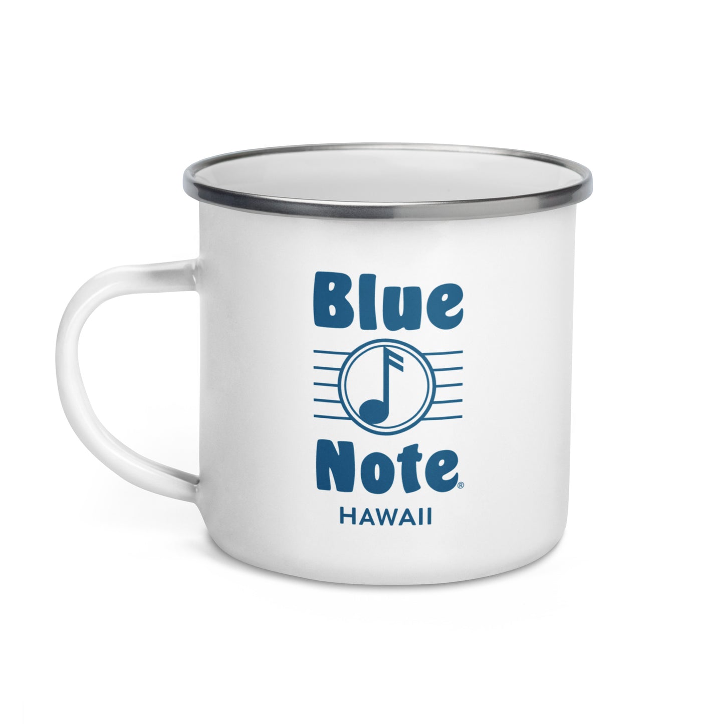 Blue Note Enamel Mug