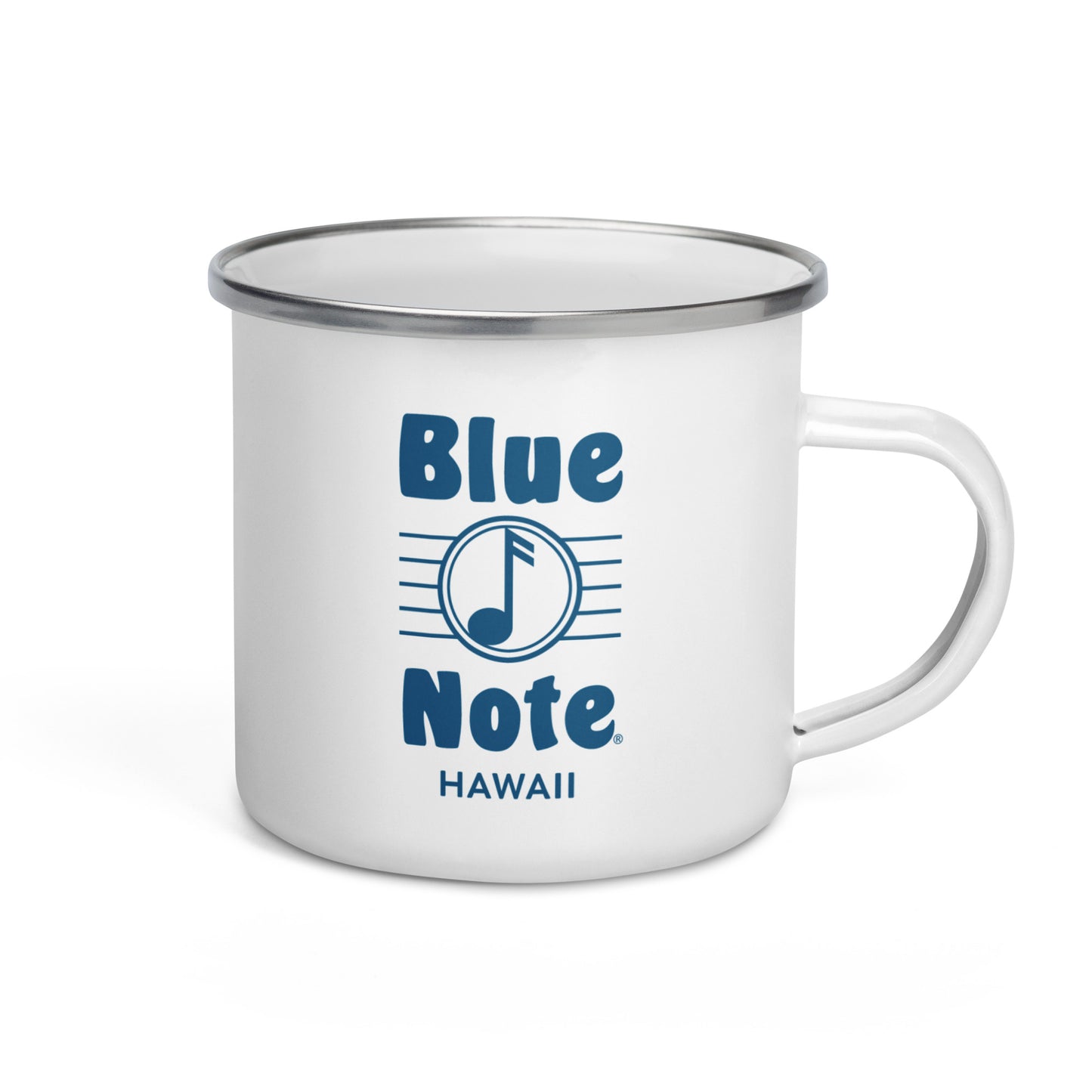 Blue Note Enamel Mug