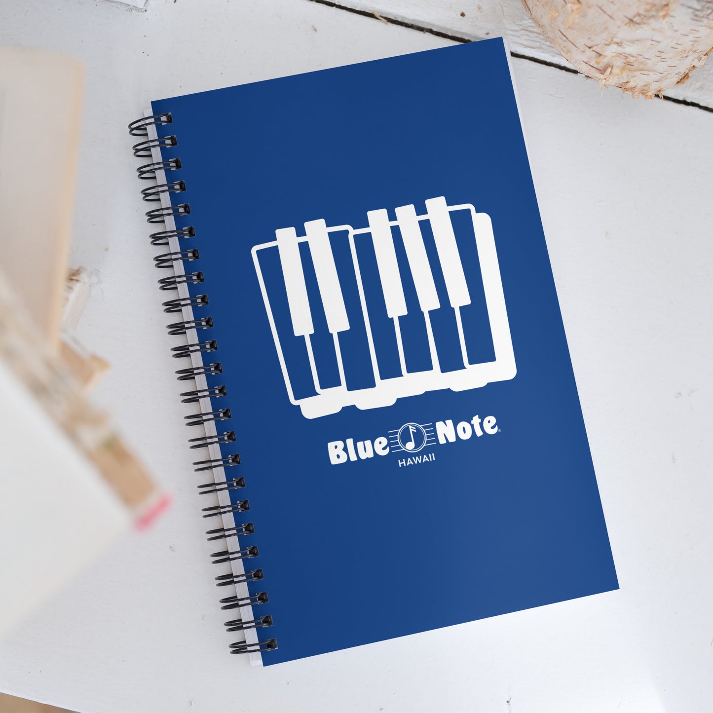 Blue Note Piano Keys Notebook