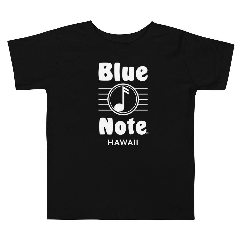 Toddler Blue Note Tee - Bella & Canvas