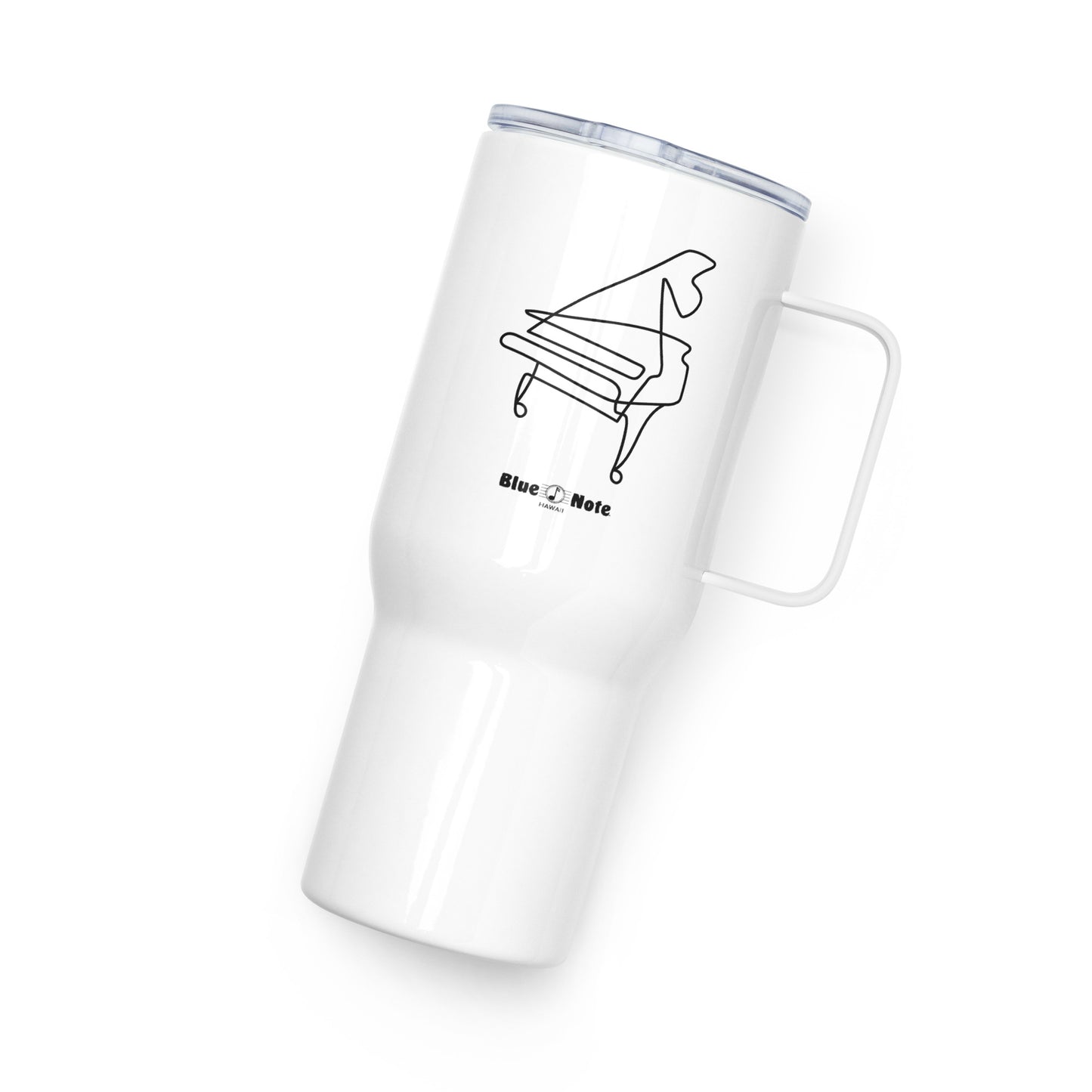 Blue Note Piano Sketch Travel Mug