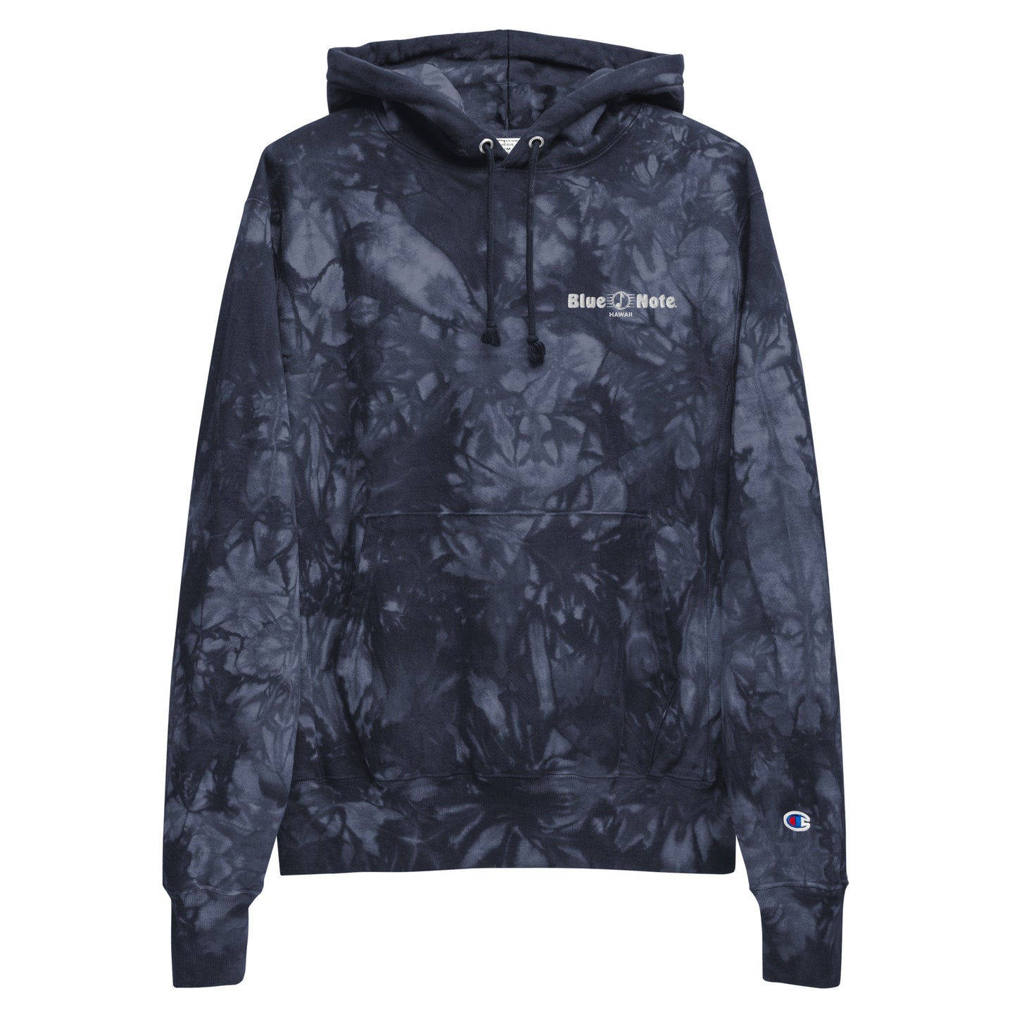 Men's Embroidered Tie-Dye Hoodie