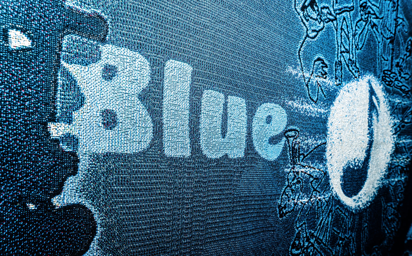 Blue Note Woven Blanket
