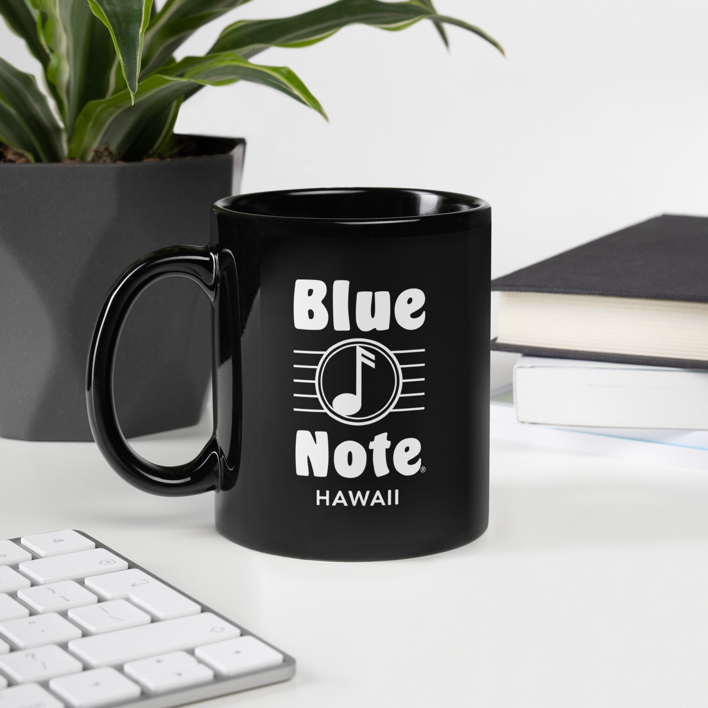 Blue Note Black Glossy Mug