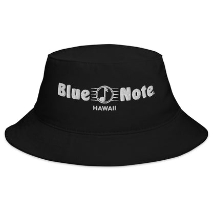 Blue Note Embroidered Bucket Hat