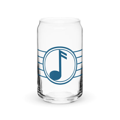 Blue Note Can-Shaped Glass