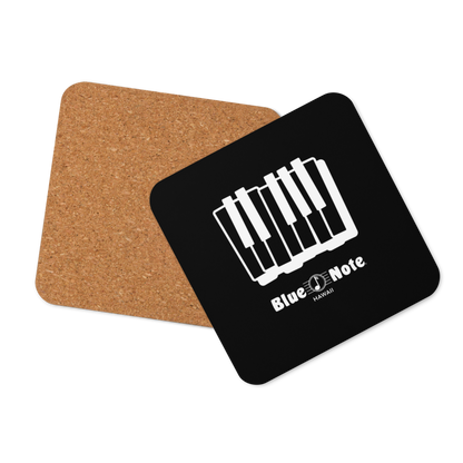 Blue Note Piano Keys Cork-Back Coaster