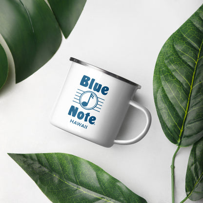 Blue Note Enamel Mug