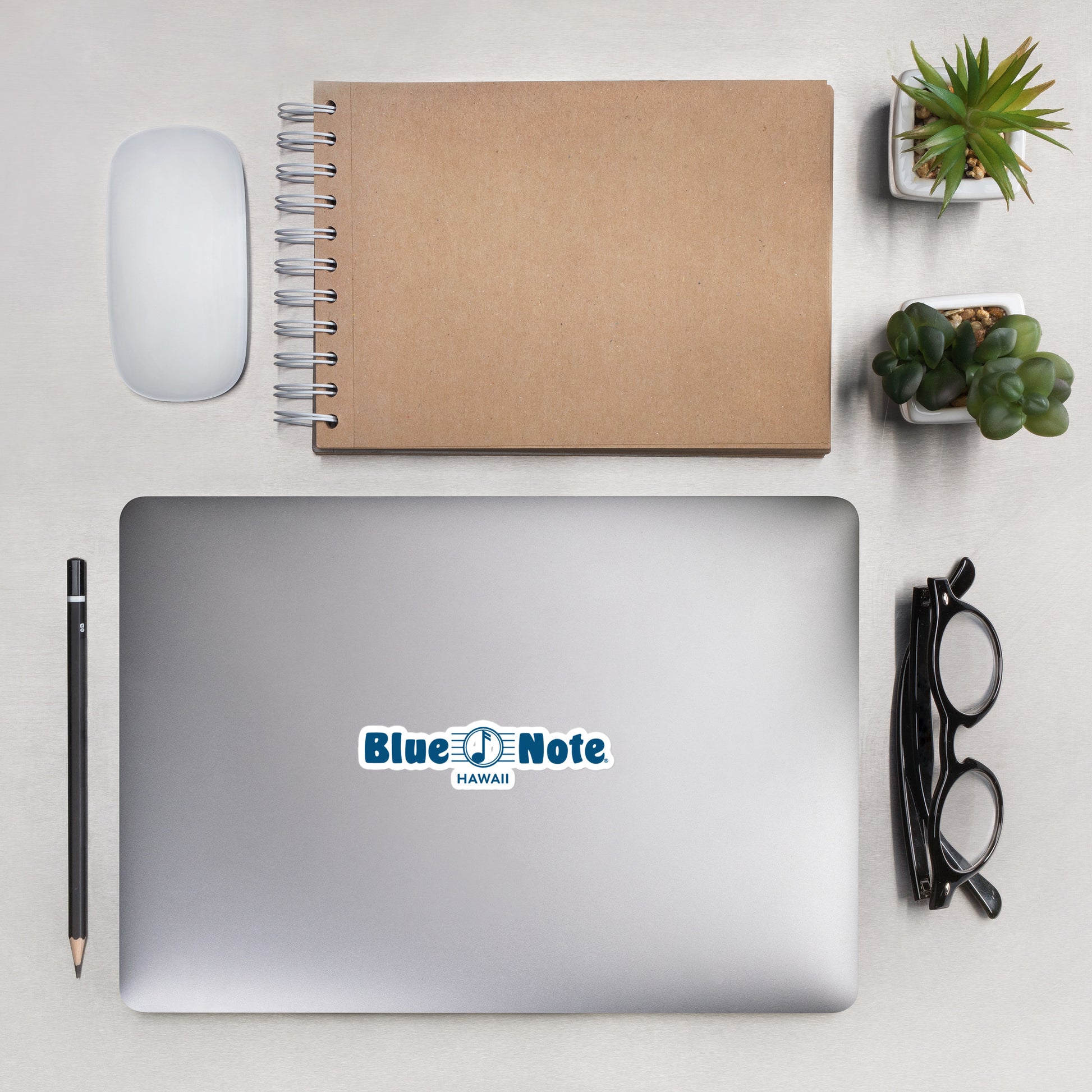 Blue Note Bubble-Free Logo Sticker