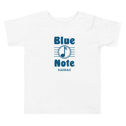 Toddler Blue Note Tee - Bella & Canvas