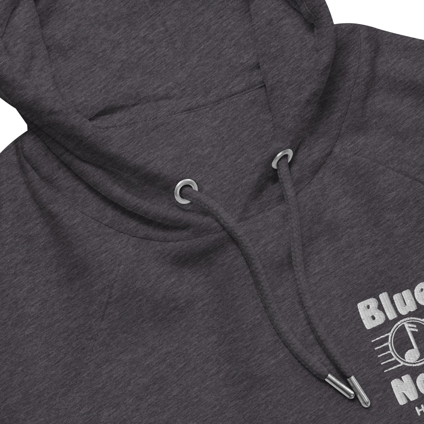 Blue Note Embroidered Organic Cotton Hoodie