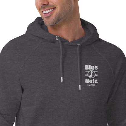 Blue Note Embroidered Organic Cotton Hoodie