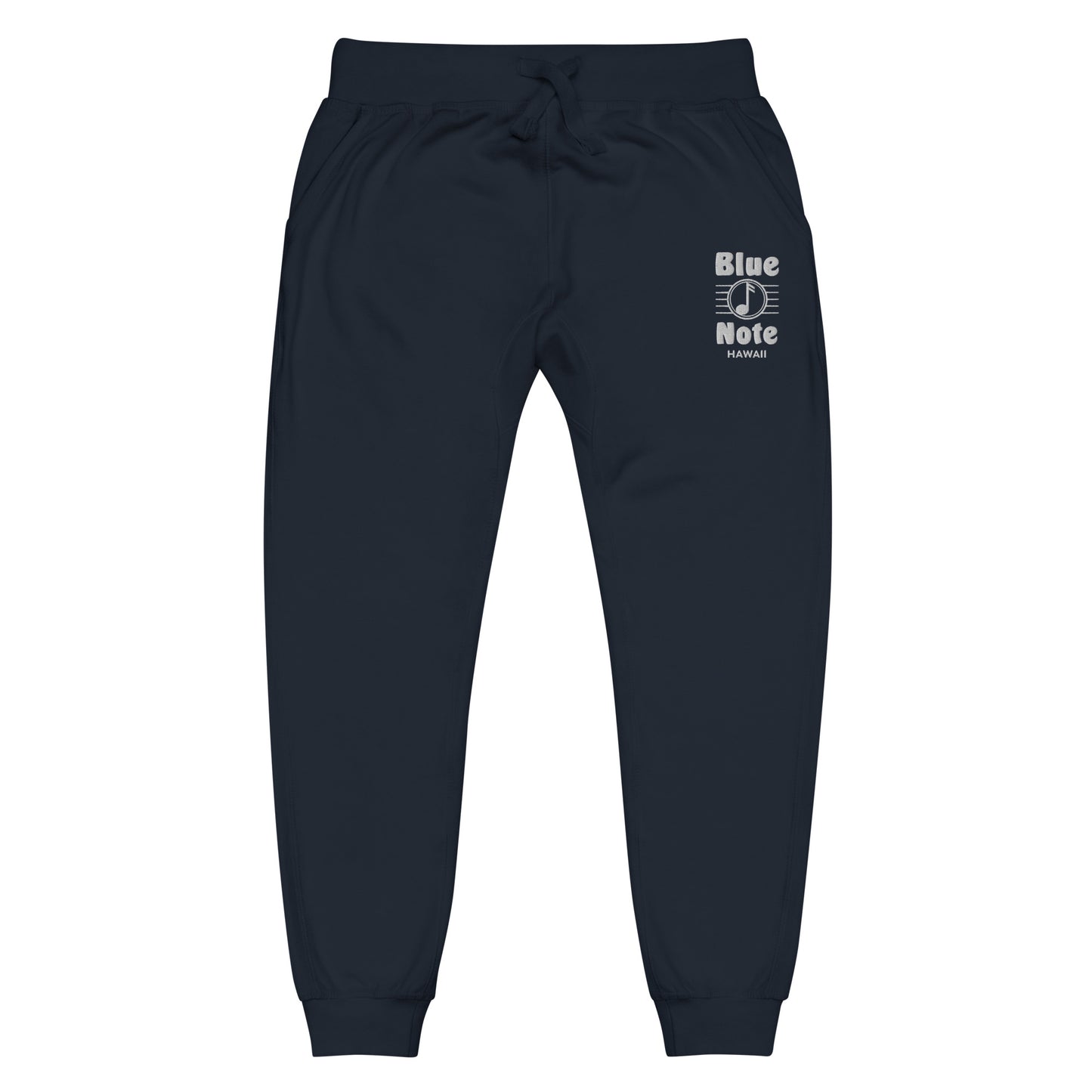 Blue Note Embroidered Fleece Joggers