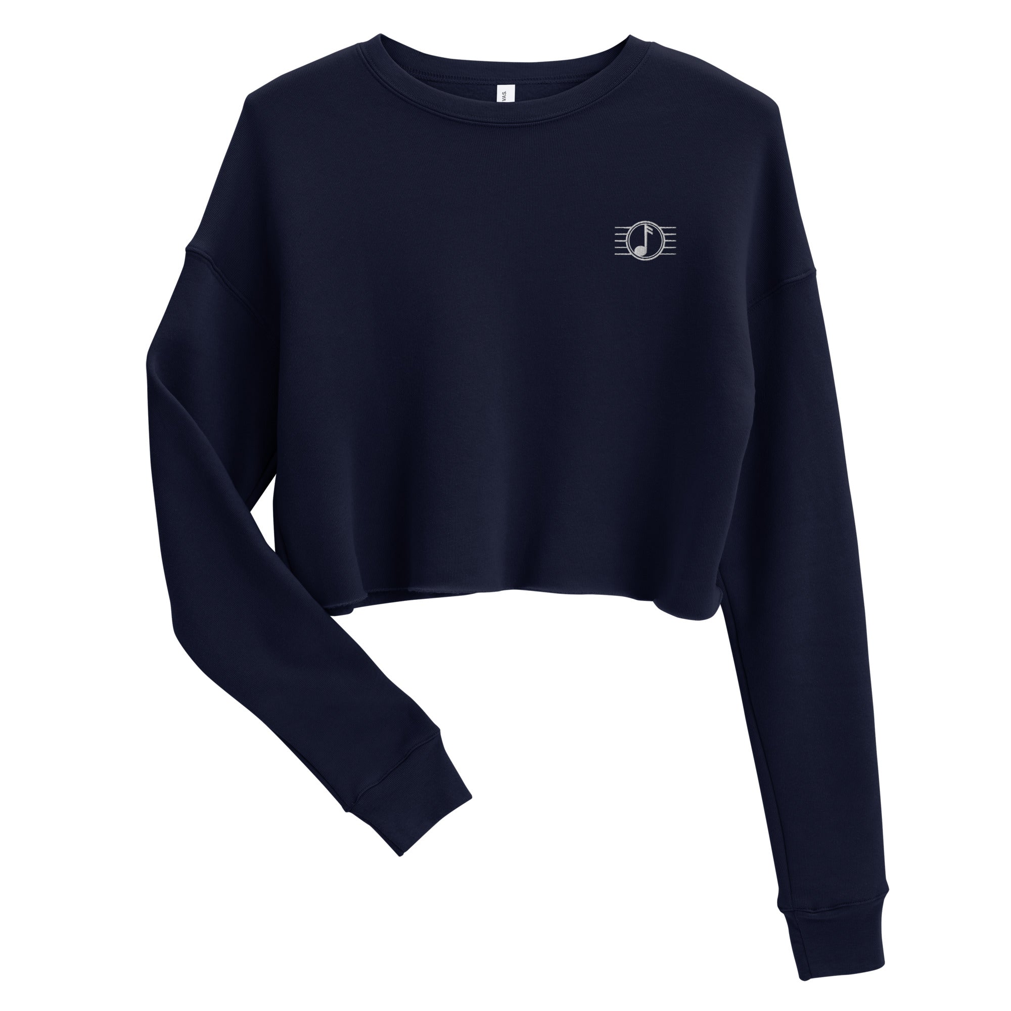 Ladies cropped sweatshirt online